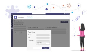Save Links as Bookmarks in Microsoft Teams - with Hyperlinks | Live Demo