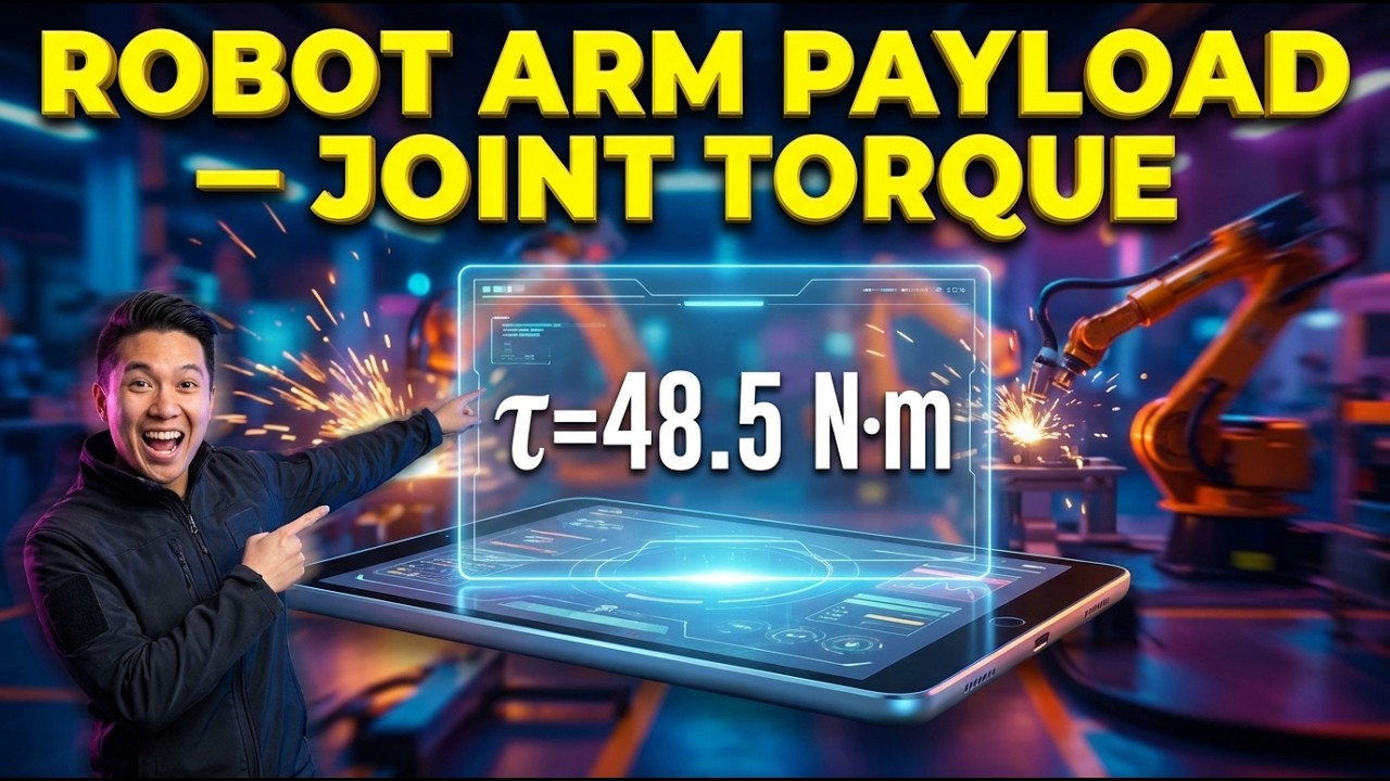 Robot Arm Payload Calculator — Joint Torque