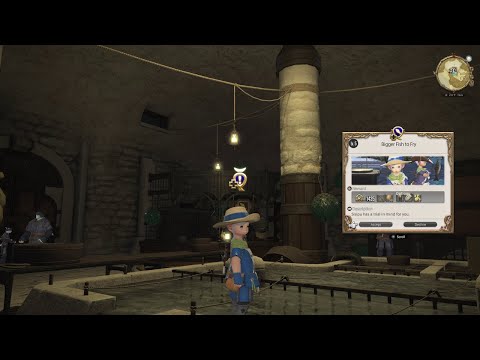 FFXIV Fisher Class Quest: Bigger Fish to Fry