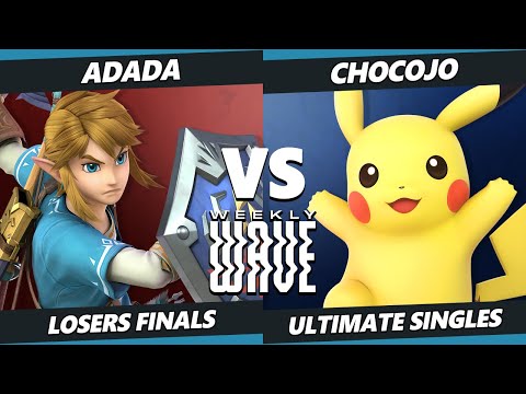 Weekly Wave 29 Losers Finals - ADADA (Link) Vs. Chocojo (Pikachu) SSBU Ultimate Tournament