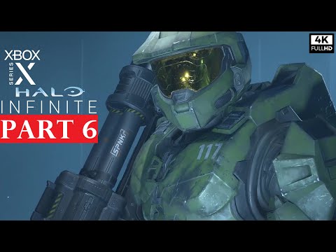 HALO INFINITE Gameplay Walkthrough Part 6 [4K 60FPS XBOX SERIES X] - No Commentary