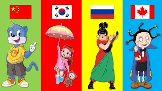 Cartoons From Different Countries | Pt.26