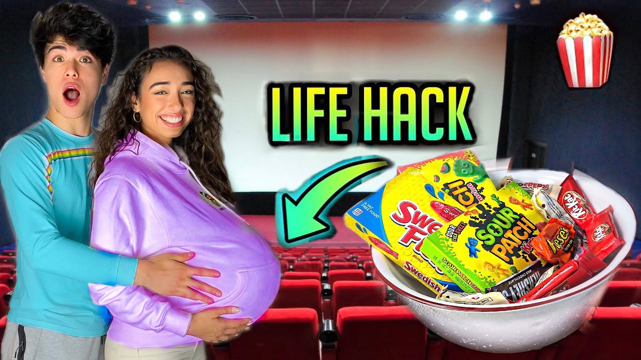 5 Ways to Sneak Snacks into the Movies! (LIFE HACKS)