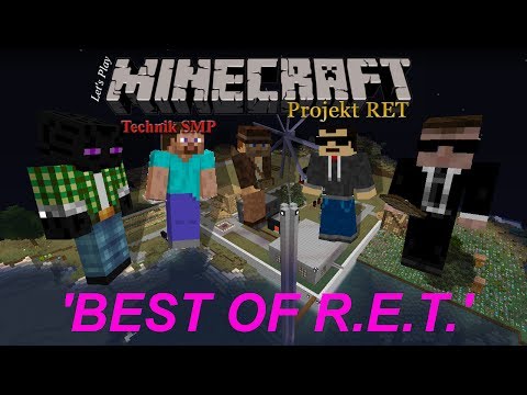 Let's Play Minecraft Technik SMP - Projekt RET BEST OF [HD]+[deutsch]