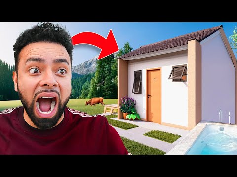 24 HORAS ACAMPANDO EN UNA MINI CASA