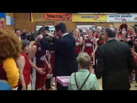 Deutscher Basketball Meister 2014 TSV Wasserburg