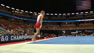 Christopher Stephenson - Floor Exercise - 2017 P&G Championships - Senior Men - Day 1