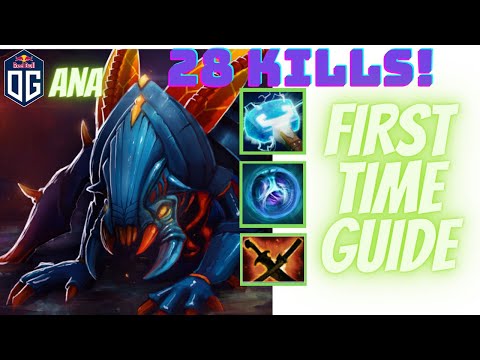 How to Play Weaver In Dota 2  - OG.ANA PLAYING WEAVER DOTA 2 7.27 GAMEPLAY GUIDE!