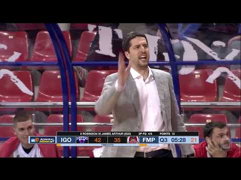 AdmiralBet ABA League 2021/22 highlights, Round 15: Igokea m:tel – FMP Meridian (3.2.2022)