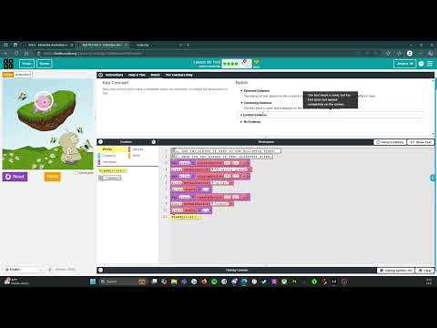 Code.org - CS Discoveries - Unit 3: Interactive Animations & Games: Lesson 10: Level 5