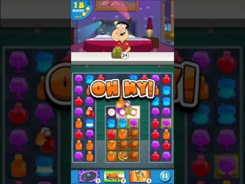 Family Guy - Another Freakin' Mobile Game : Level 39 - 3 stars! No Boosters!