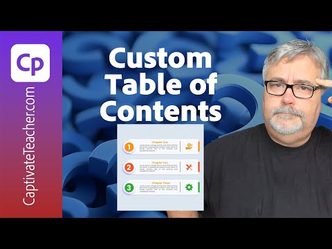 Come creare un indice personalizzato nel nuovo Adobe Captivate