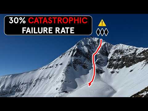 Montana's Most Dangerous Ski Run: Big Sky Big Couloir