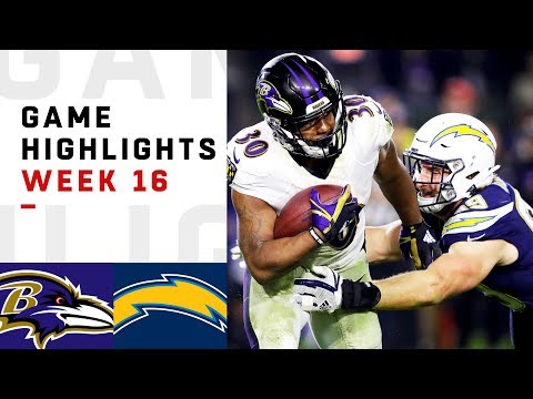 Ravens vs. Chargers Week 16 Highlights | NFL 2018