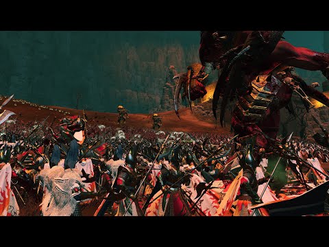 High Elves vs Beastmen | Epic Ambush Battle | Total War Warhammer Cinematic