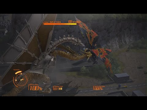 Godzilla PS5 Battle Showcase: Mecha-King Ghidorah Vs Battra Imago