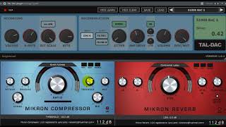 Video thumbnail for Using TAL DAC with 112dB Mikron Compressor and Reverb to get a vintage sound. Synth is U-he Diva. by Lars Lentz
