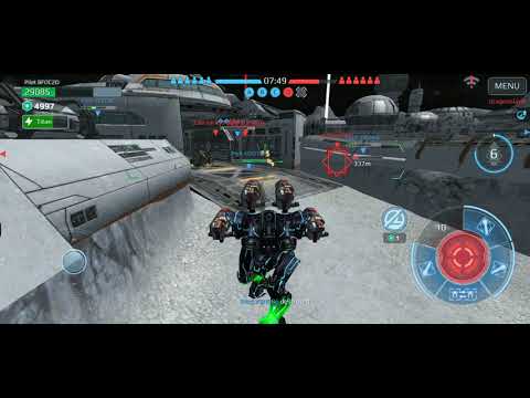 War Robot Testing new weapon atomizer