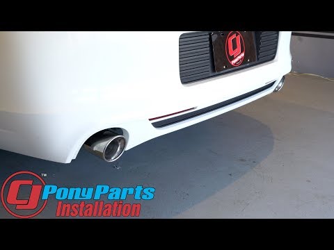 MagnaFlow Race Series Axle-Back Exhaust VS Stock on a 2013 V6 Mustang: Install & Review
