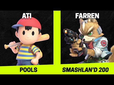 SmashLAN'd 200 Singles Pools - Ati (Ness) vs Farren (Fox) - SSBU Tournament