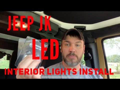 Jeep JK LED Interior Light Install
