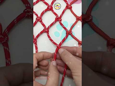 How to make net with rope #shorts #knot #git #diy #knotart @DoiT_03