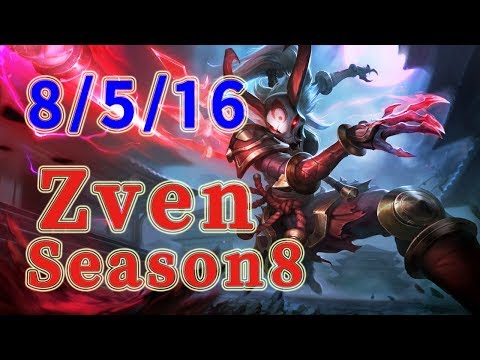 TSM Zven Kalista ADC vs Xayah Patch 8.1