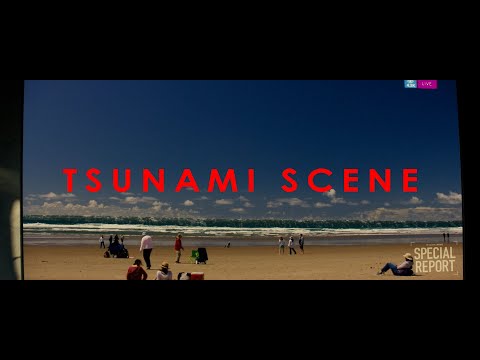 Knock at the Cabin (2023) Tsunami Scene featuring Dave Bautista