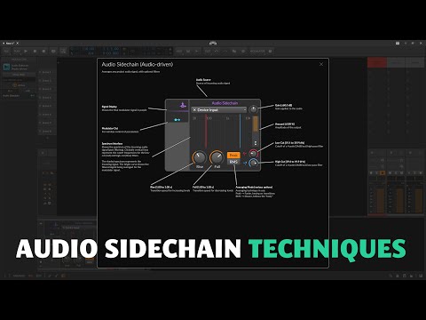 How I use the Audio Sidechain Modulator in Bitwig