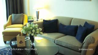 Rooms, Suites and Apartments @ Beach Rotana Hotel in Abu Dhabi, United Arab Emir