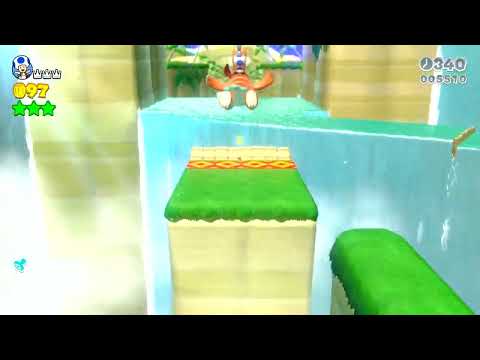 Super Mario 3D World [Switch] 1-4 Itemless Speedrun - Time: 95 (Tied WR)