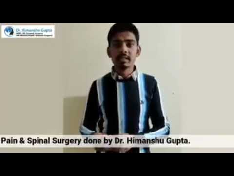 Patient Feedback | Lumbar Spine Sciatica | Dr. Himanshu Gupta Neurosurgeon | Jaipur