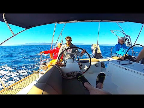 FLOTILLA SAILING GREECE FROM AEGINA - ATHENS (PART 7)