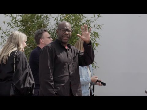 Director Steve McQueen in Cannes for the Film Festival