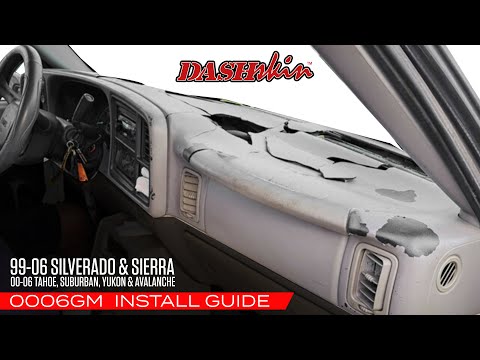 HOW TO: DashSkin 00-06 Tahoe/Suburban/Yukon/Avalanche/Silverado/Sierra Dash Cover Installation