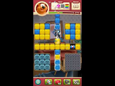 Toon Blast Level 2866 - NO BOOSTERS 🐻🐺🐱 | SKILLGAMING ✔️