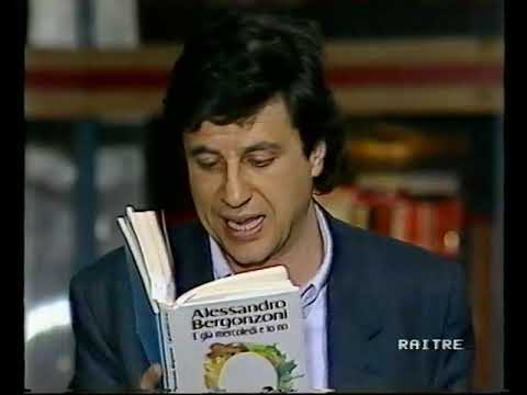 ALESSANDRO BERGONZONI  1991 RAITV