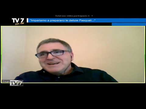 Tv7 con Voi del 8/4/2020 -  Impariamo a prepararci le delizie Pasquali (1 di 3)