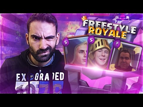 NAVALHA VS BTA!! EUDE Y FJ JUGANDO A CLASH ROYALE E IMPROVISANDO!! | Navalha - Freestyle Royale