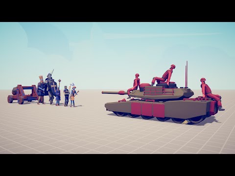 TANK vs EVERY FACTION - Totally Accurate Battle Simulator TABS
