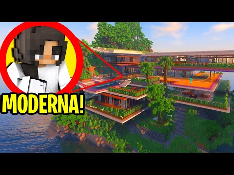HO COSTRUITO UNA VILLA GIGANTE E MODERNA!! - MINECRAFT ITA