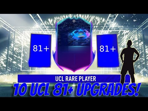 10x UCL 81+ UPGRADE PACKS! #FIFA21 ULTIMATE TEAM