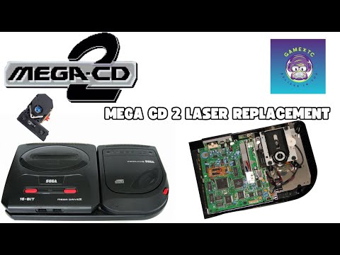 Replacing The Sega Mega CD Model 2 laser - Sega Mega CD 2 Laser Replacement