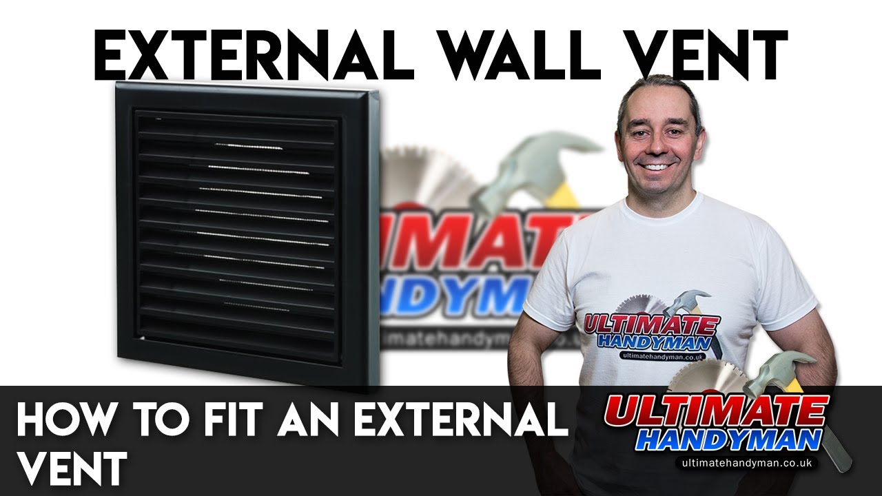 Watch video How to fit an external vent Now How to fit an external vent