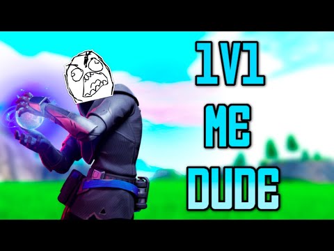 ANGRY SQUEAKER WANTS TO 1V1 ME! Fortnite Funny Moments Trolling Toxic Kid