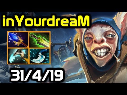 Meepo Micro GOD with 1k GPM/XPM - inYourdreaM Meepo full gameplay - TOP 1 SEA