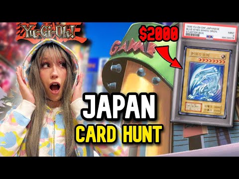 I Visited The BEST Yu-Gi-Oh! Shops In Tokyo, Japan (CRAZY Finds!!!) + HUGE Giveaway!