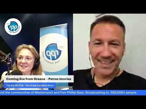 Interview in Greek with Petros Imvrios on THE KK FACTOR - The Greek EuroBeat Show #petrosimvrios
