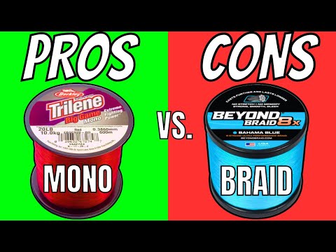 Which Fishing Line Is BEST??? | Braid Vs Mono
