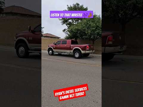 6.7 CUMMINS WITH RYANS DIESEL 64MM TURBO #automobile #cummins #turbo #DIESELTRUCKS #RYANSDIESELS